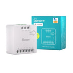 SONOFF MINI-D viedais WiFi vielas slēdzis (maiņstrāvas/līdzstrāvas 12–48 V, sausais kontakts)