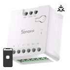 SONOFF MINI-D viedais WiFi vielas slēdzis (maiņstrāvas/līdzstrāvas 12–48 V, sausais kontakts)