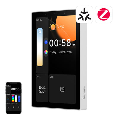 SONOFF NSPanel Pro 120 viedais vadības panelis ar WiFi/Bluetooth/ZigBee atbalstu (balts)