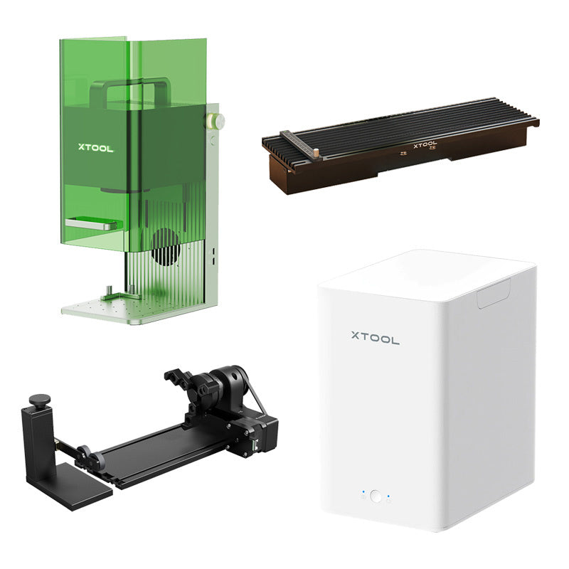 2-in-1 xTool F1 lāzergravēšanas iekārta - luksusa komplekts