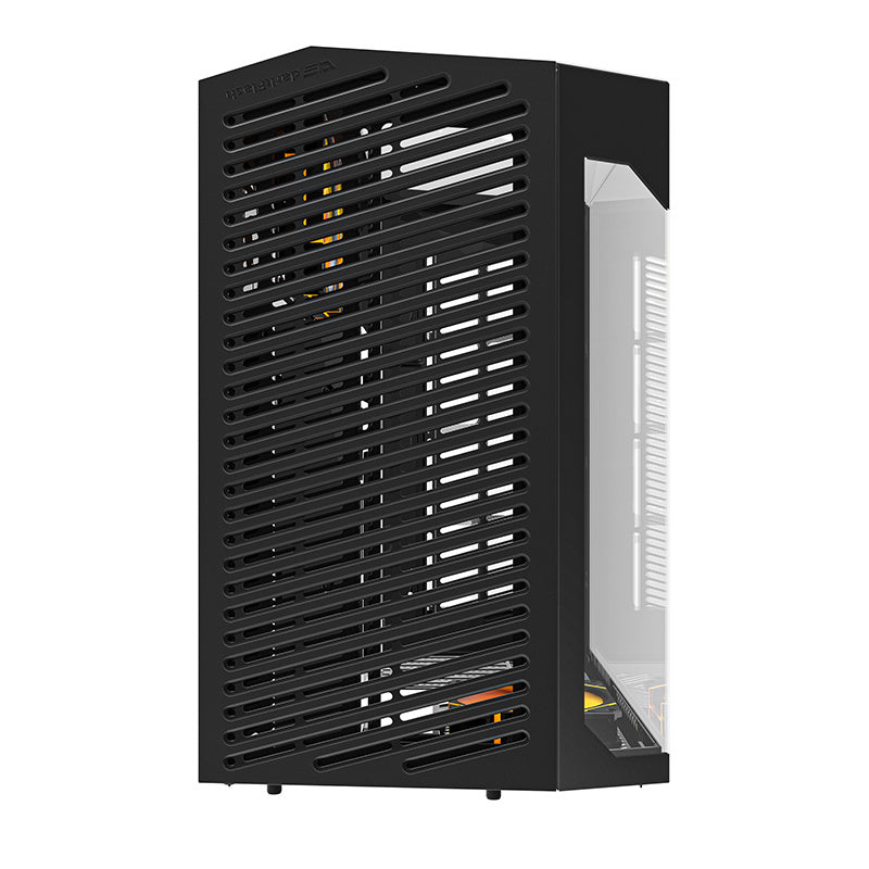 Darkflash DY470 datora korpuss (melns) + 4 ventilatori + GPU kronšteins