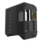 Darkflash DY470 datora korpuss (melns) + 4 ventilatori + GPU kronšteins