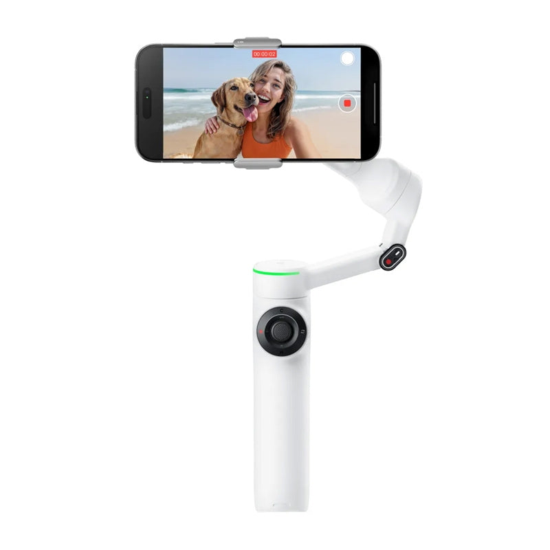 Insta360 Flow 2 Pro AI Tracker Stabilizer Bundle (white)