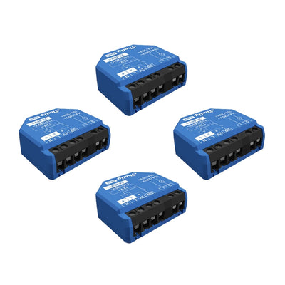Shelly 1 Gen3 komplekts ar 4 kontrolieriem, WiFi/Bluetooth
