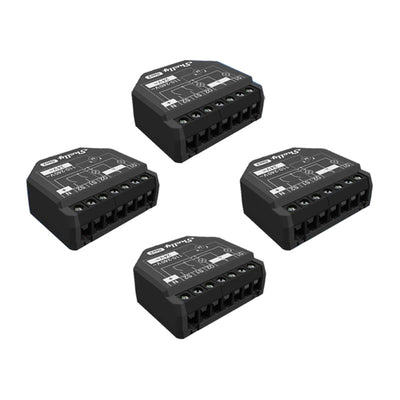 Shelly 2PM Gen3 komplekts ar 4 kontrolieriem, WiFi/Bluetooth