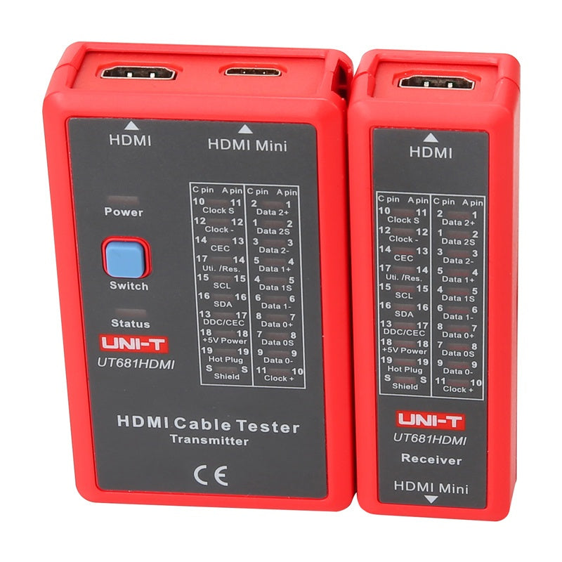 HDMI kabeļu testeris UNI-T UT681HDMI