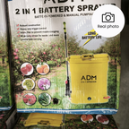 ADM 2-in-1 Battery-Powered & Manual Pumping Sprayer, SKU: 523_boxdmg | OUTLET