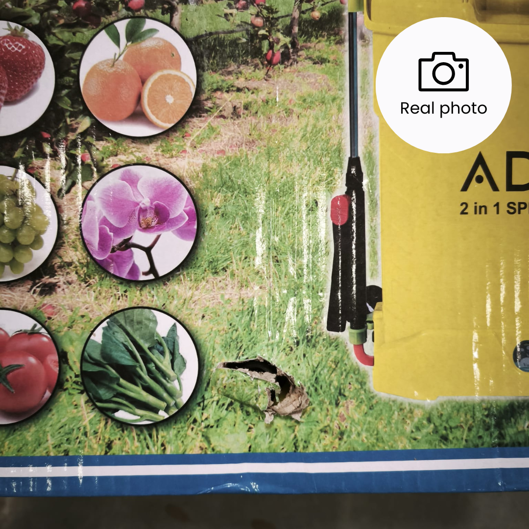 ADM 2-in-1 Battery-Powered & Manual Pumping Sprayer, SKU: 523_boxdmg | OUTLET