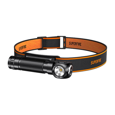 Superfire TH04-S, 1000 lmm USB-C pieres lukturītis