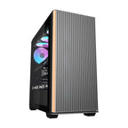 Darkflash DS900WS datora korpuss (melns) + 4 ventilatori