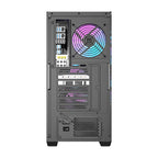 Darkflash DS900WS datora korpuss (melns) + 4 ventilatori