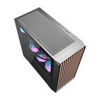 Darkflash DS900WD datora korpuss (melns) + 4 ventilatori