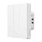 Sonoff ZBM5-3C-86W (3 kanālu) Zigbee viedais skārienjutīgais sienas slēdzis