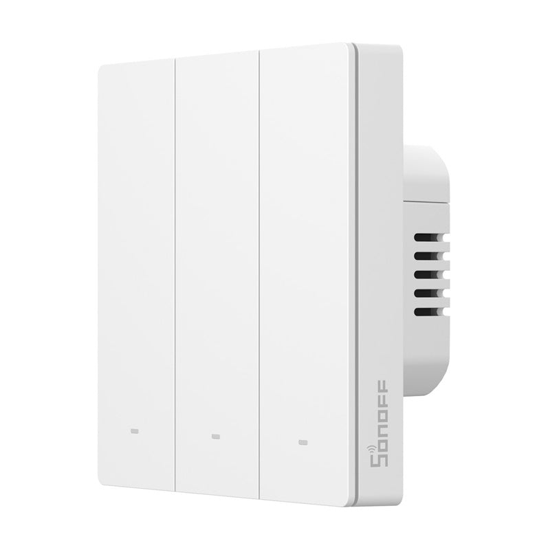 Sonoff ZBM5-3C-86W (3 kanālu) Zigbee viedais skārienjutīgais sienas slēdzis