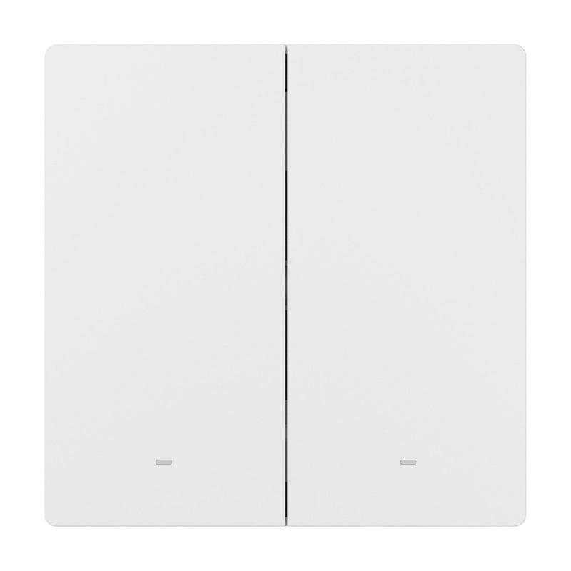 Sonoff ZBM5-2C-86W (2 kanālu) Zigbee viedais skārienjutīgais sienas slēdzis