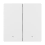 Sonoff ZBM5-2C-86W (2 kanālu) Zigbee viedais skārienjutīgais sienas slēdzis