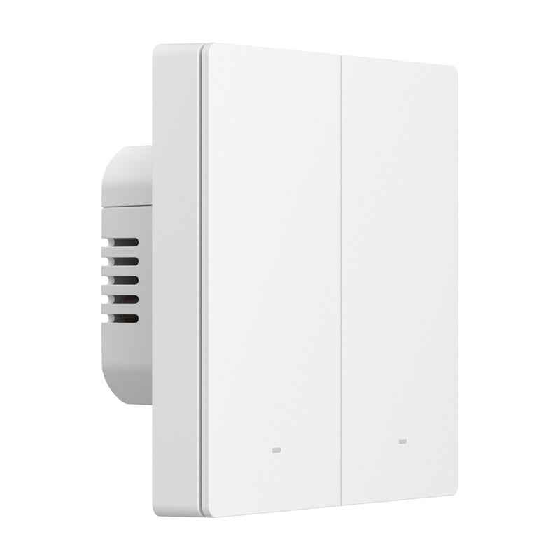Sonoff ZBM5-2C-86W (2 kanālu) Zigbee viedais skārienjutīgais sienas slēdzis
