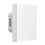 Sonoff ZBM5-2C-86W (2 kanālu) Zigbee viedais skārienjutīgais sienas slēdzis