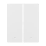 Sonoff ZBM5-2C-80W (2 kanālu) Zigbee viedais skārienjutīgais sienas slēdzis