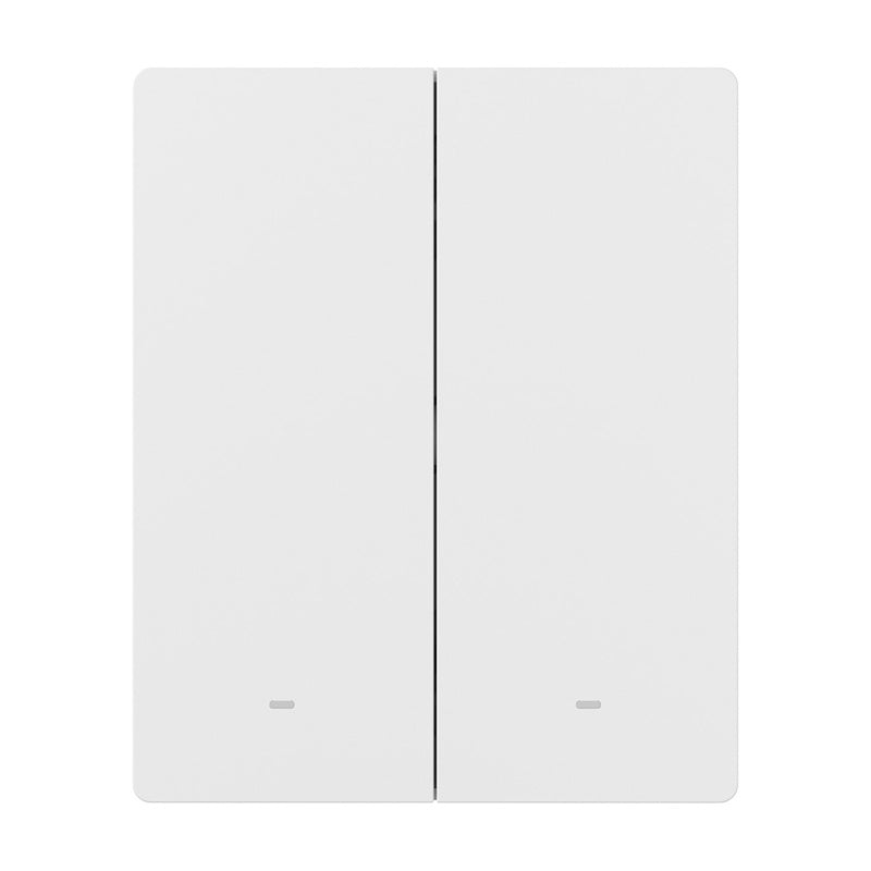 Sonoff ZBM5-2C-80W (2 kanālu) Zigbee viedais skārienjutīgais sienas slēdzis