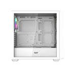 Darkflash DS900WD ATX datora korpuss (balts) + 4 ventilatori