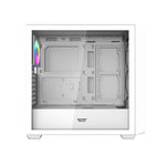 Darkflash DS900WD ATX datora korpuss (balts) + 4 ventilatori