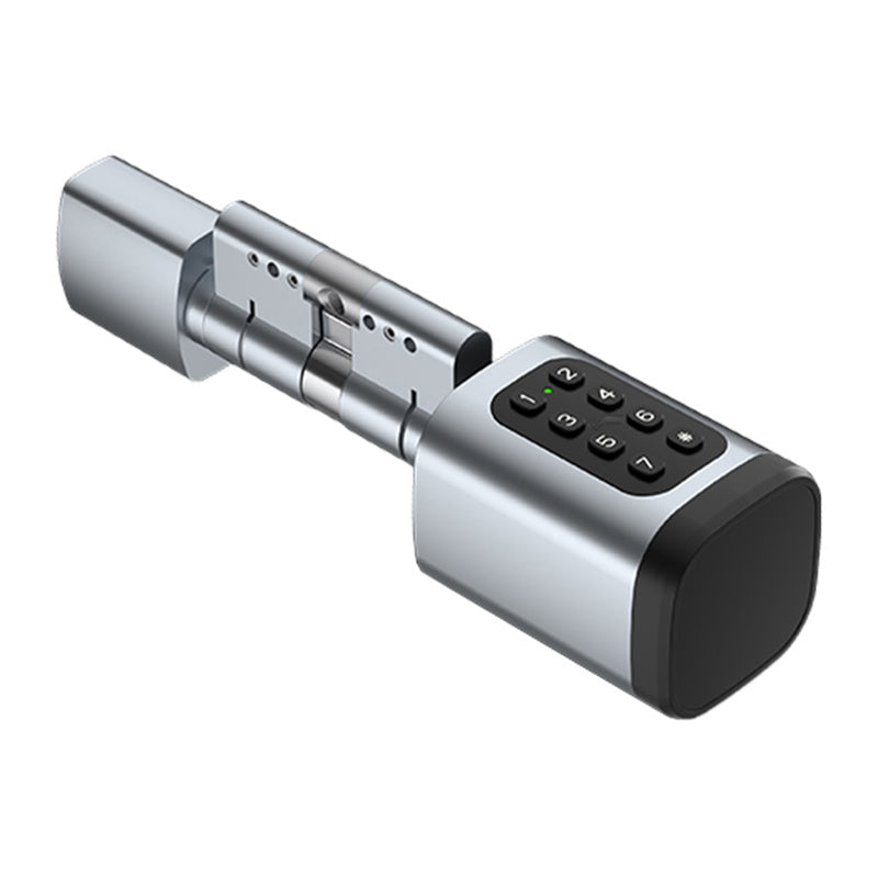 Avatto SDL-V1-S60 60 mm sudraba digitālais slēdzenes cilindrs