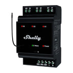 Shelly Qubino Wave Pro 3 Z-Wave 3 kanālu DIN sliedes relejs