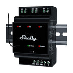 Shelly Qubino Wave Pro 3 Z-Wave 3 kanālu DIN sliedes relejs