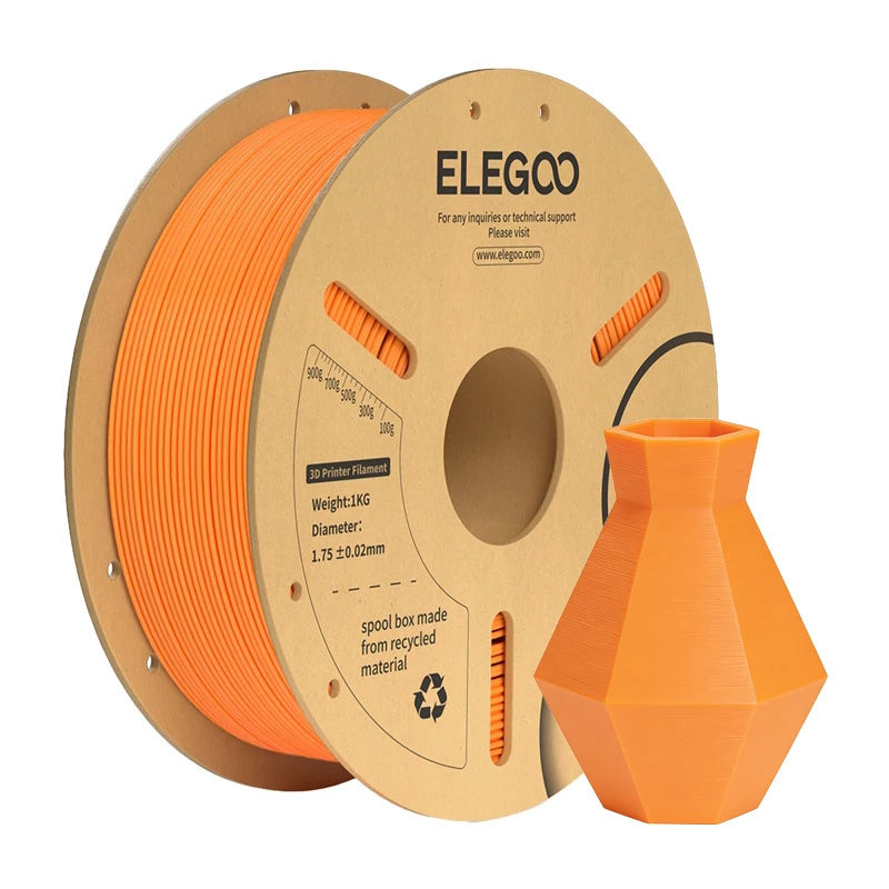 ELEGOO PLA+ kvēldiegs (oranžs)