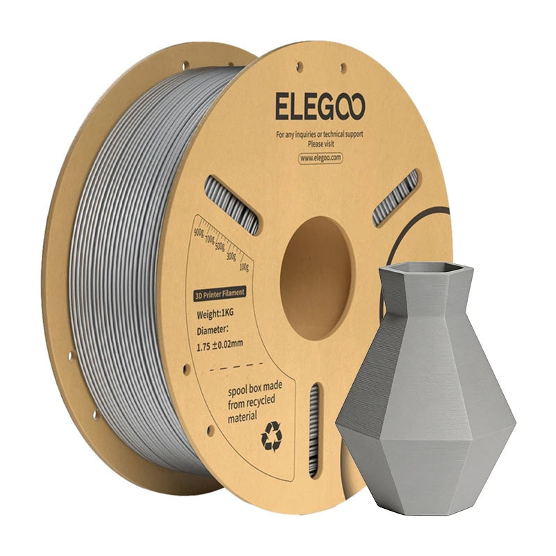 ELEGOO PLA+ kvēldiegs (zvaigžņu pelēks)
