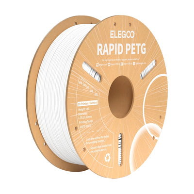 ELEGOO Rapid PETG šķiedra (balta)