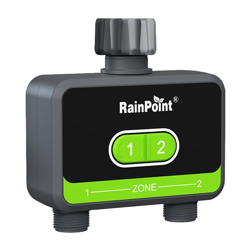 RainPoint 2 zonu apūdeņošanas kontrolieris ar lietotni