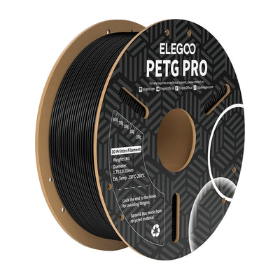 ELEGOO PETG Pro kvēldiegs (melns)