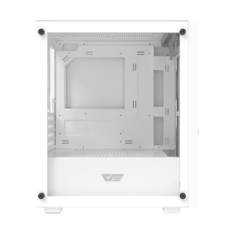 Darkflash M305 Mesh datora korpuss bez ventilatoriem (balts)