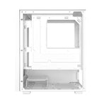 Darkflash M305 Mesh datora korpuss bez ventilatoriem (balts)