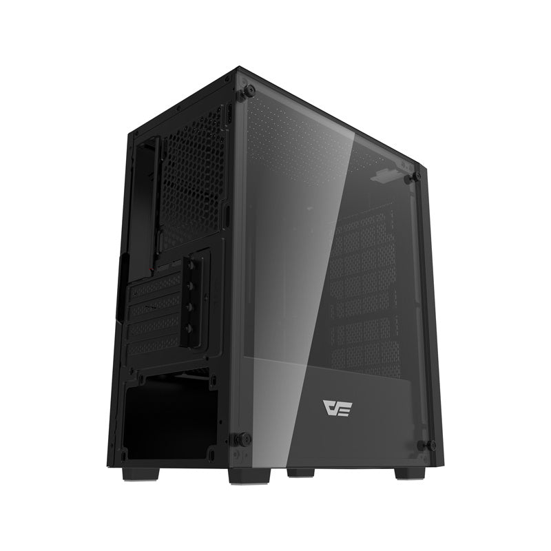 Darkflash M305 Mesh datora korpuss bez ventilatoriem (melns)