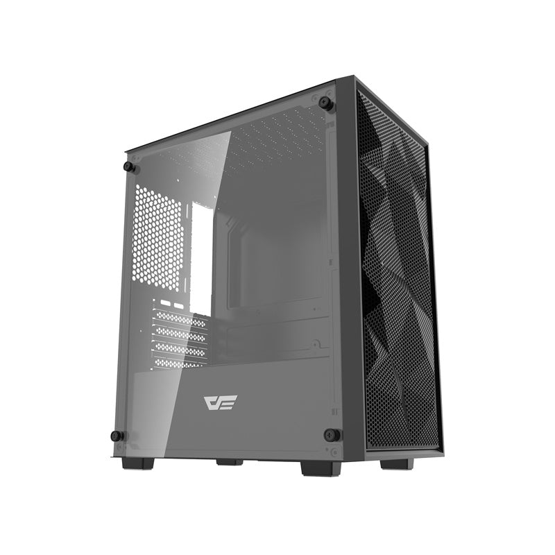Darkflash M305 Mesh datora korpuss bez ventilatoriem (melns)