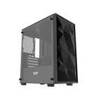 Darkflash M305 Mesh datora korpuss bez ventilatoriem (melns)