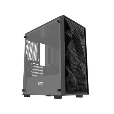 Darkflash M305 Mesh datora korpuss bez ventilatoriem (melns)