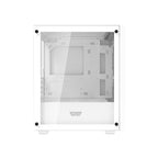 Darkflash M305 datora korpuss bez ventilatoriem (balts)