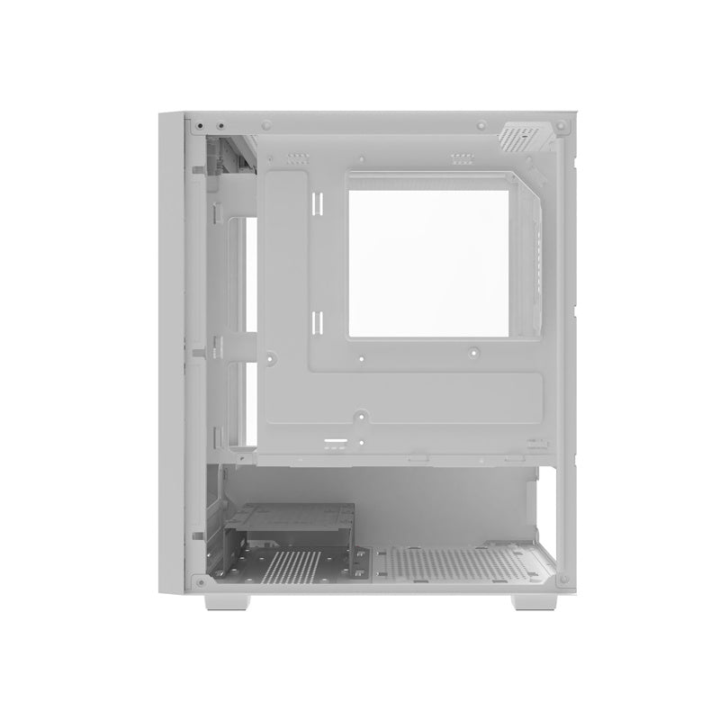 Darkflash M305 datora korpuss bez ventilatoriem (balts)