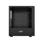 Darkflash M305 datora korpuss bez ventilatoriem (melns)