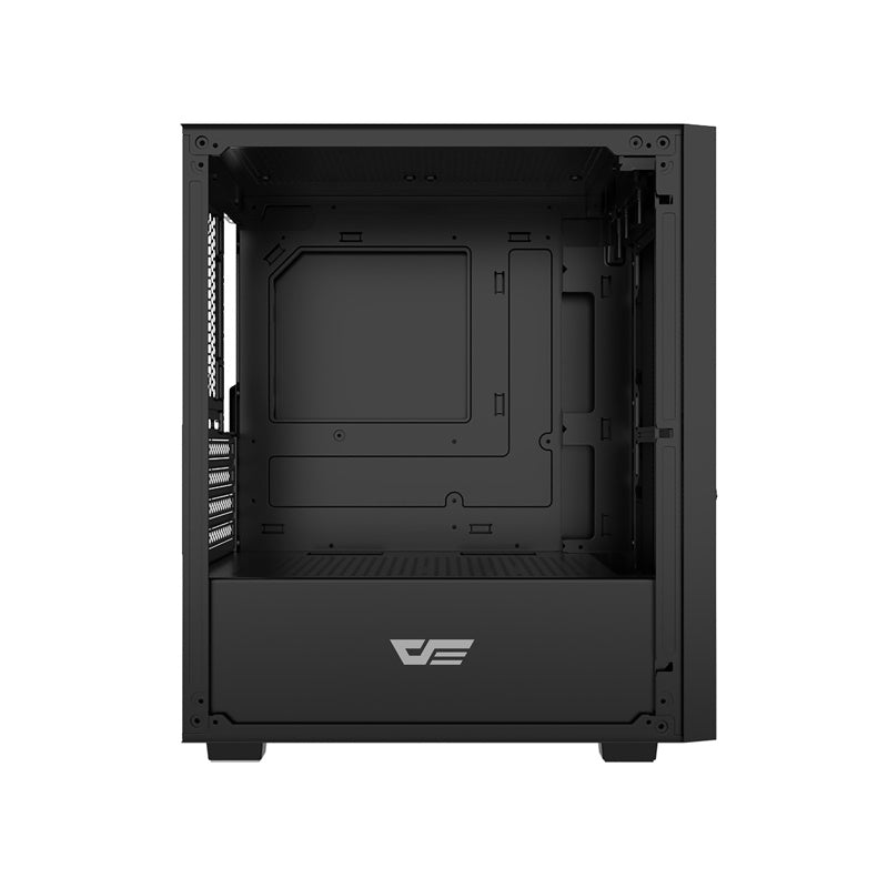 Darkflash M305 datora korpuss bez ventilatoriem (melns)