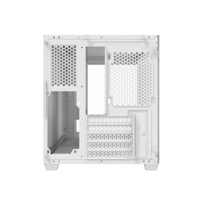 Darkflash C275P datora korpuss bez ventilatoriem (balts)