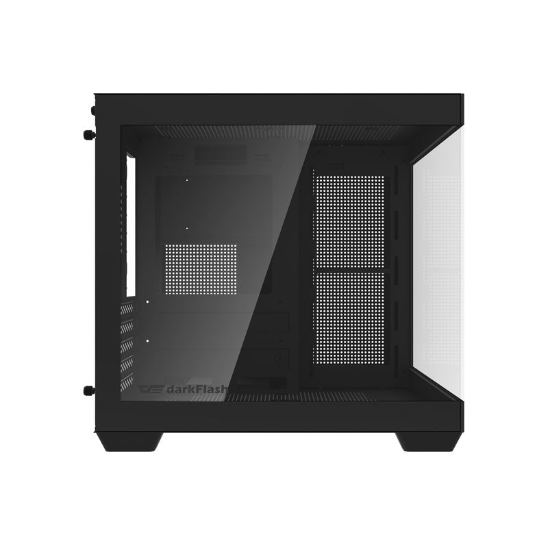 Darkflash C275P datora korpuss bez ventilatoriem (melns)