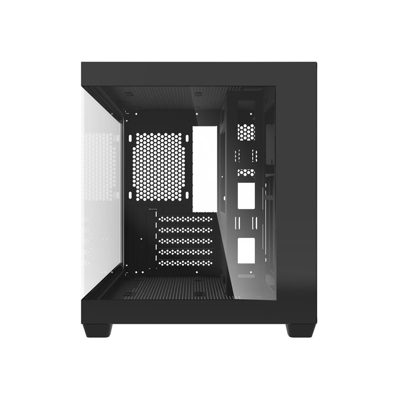 Darkflash C275P datora korpuss bez ventilatoriem (melns)