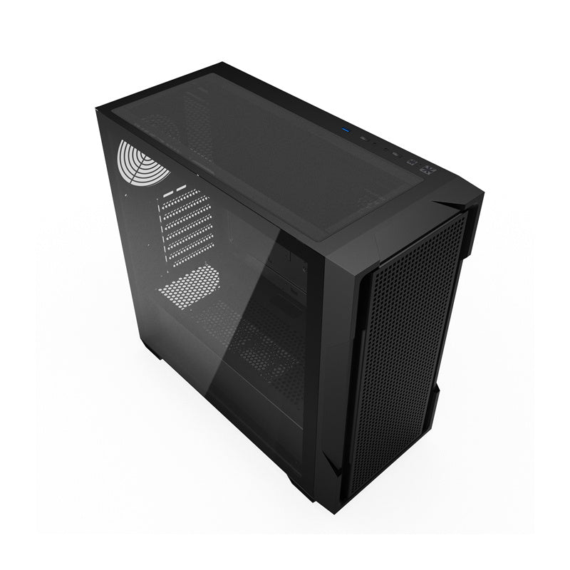 Darkflash DS900 Mesh datora korpuss bez ventilatoriem (melns)