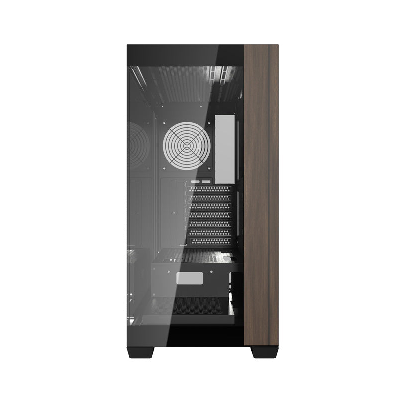 Darkflash DS900W datora korpuss bez ventilatoriem (melns)