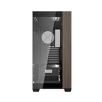 Darkflash DS900W datora korpuss bez ventilatoriem (melns)